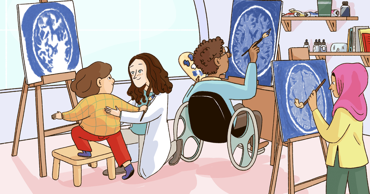 Why do children's brains develop differently?